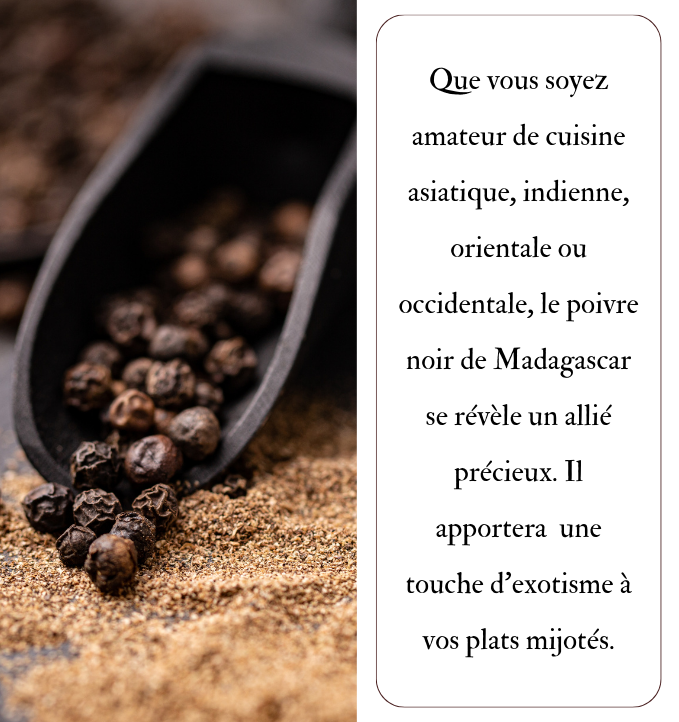 Poivre noir de Madagascar 200gr